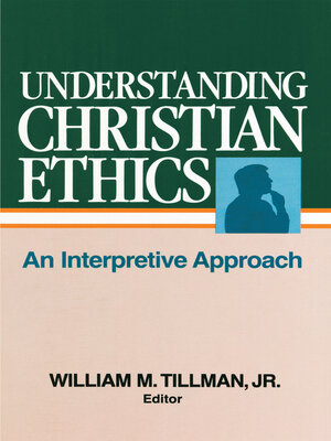 cover image of Understanding Christian Ethics